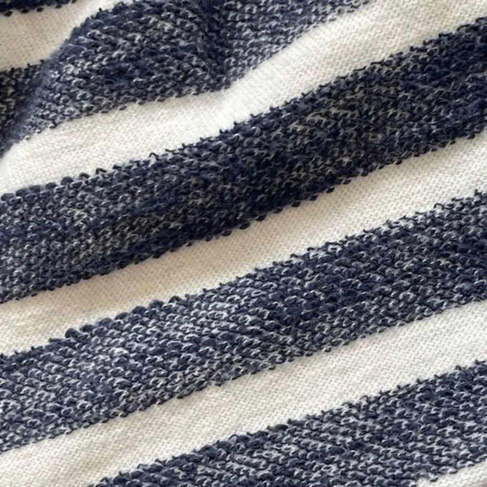 Old Navy 100% Cotton Blue‎ and White Striped Short Sleeve Sundress Girl's Sz 6-7
